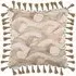 Dakota Sepia Printed Feather Cushion - Cream, Linen