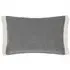 Isernia Feather Cushion - Grey, Chenille