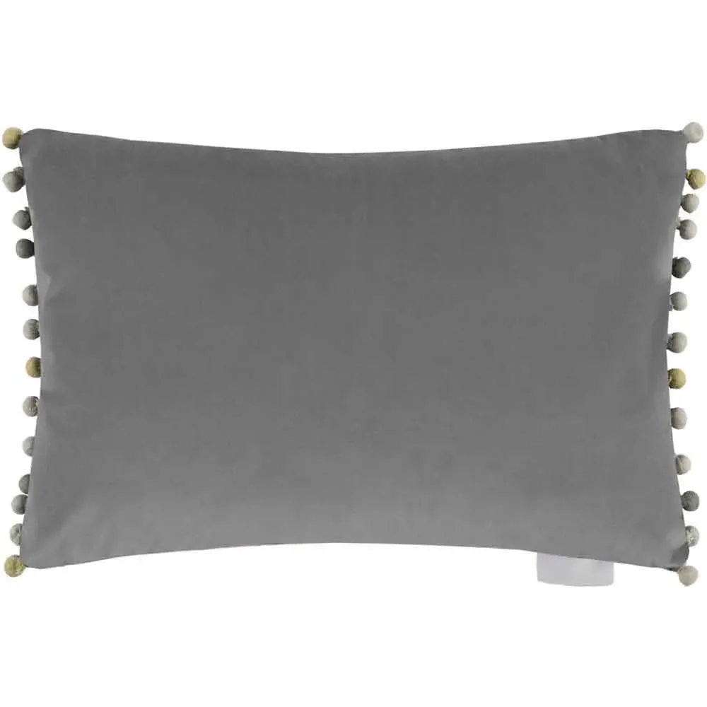 Mirthra Willow Feather Cushion - Brown, Linen