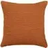 Rainfall Square Cushion with Embroidery - Cinnamon, Velvet