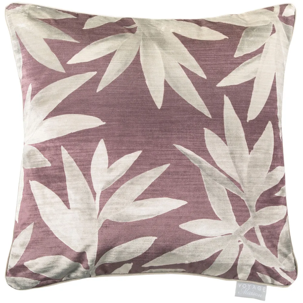 Silverwood Dusk Cushion - Grey, Velvet