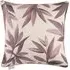 Silverwood Dusk Printed Feather Cushion - Grey, Linen