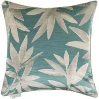 Silverwood River Cushion - Blue, Velvet