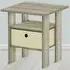 Andrey Single Drawer End Table - Sonoma Oak