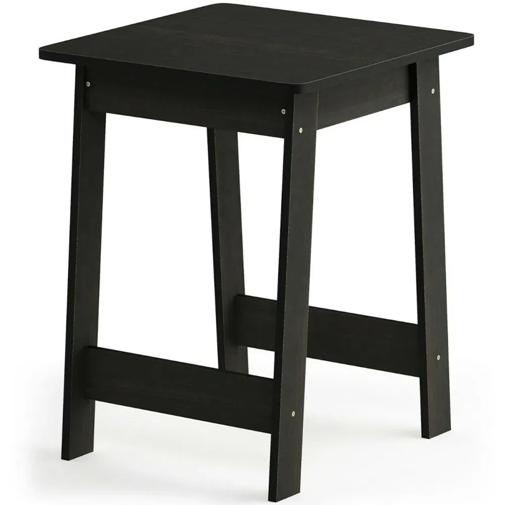 Beginning End Table - Black, Particle Board