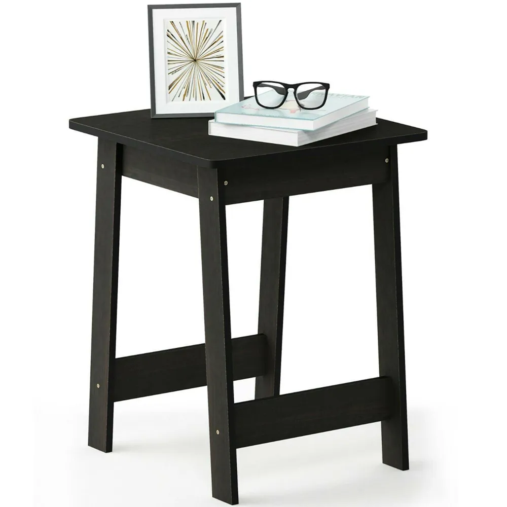 Beginning End Table - Black, Particle Board