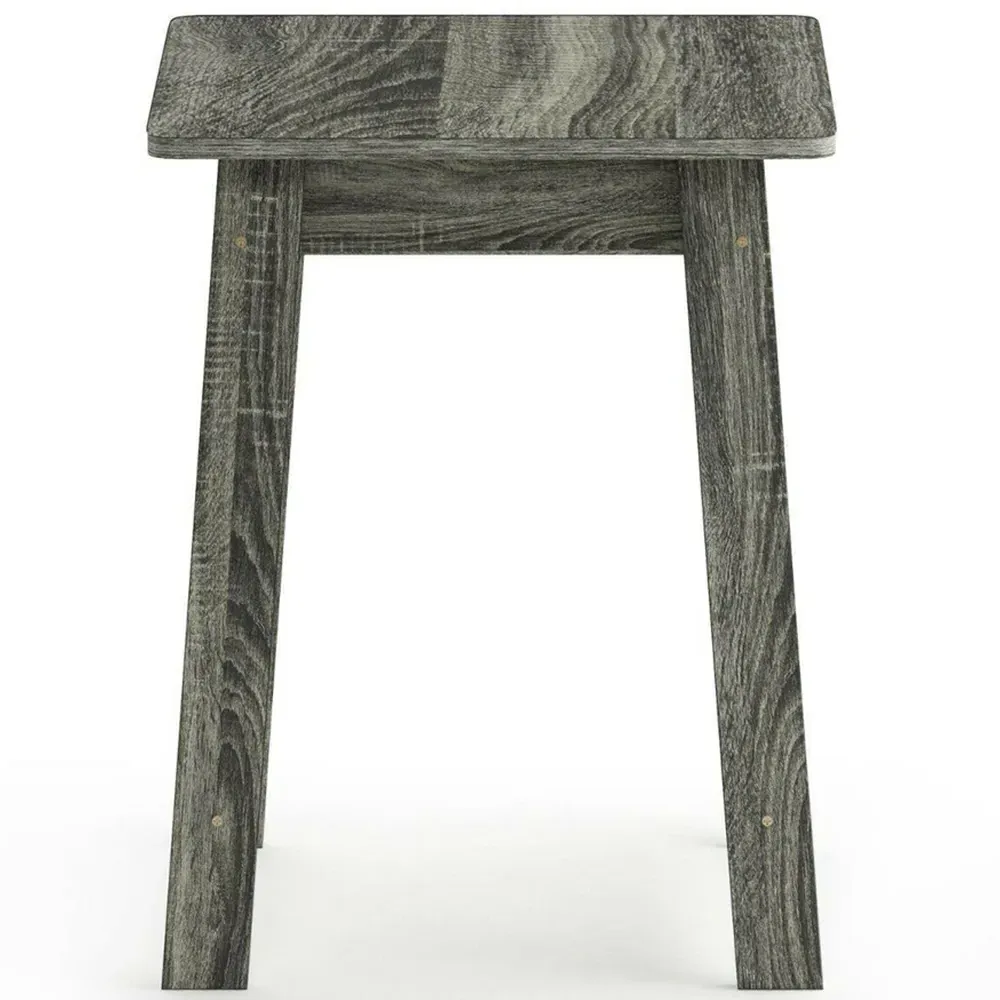 Beginning End Table - Grey, Particle Board