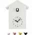 Cuckoo Window Clock - White