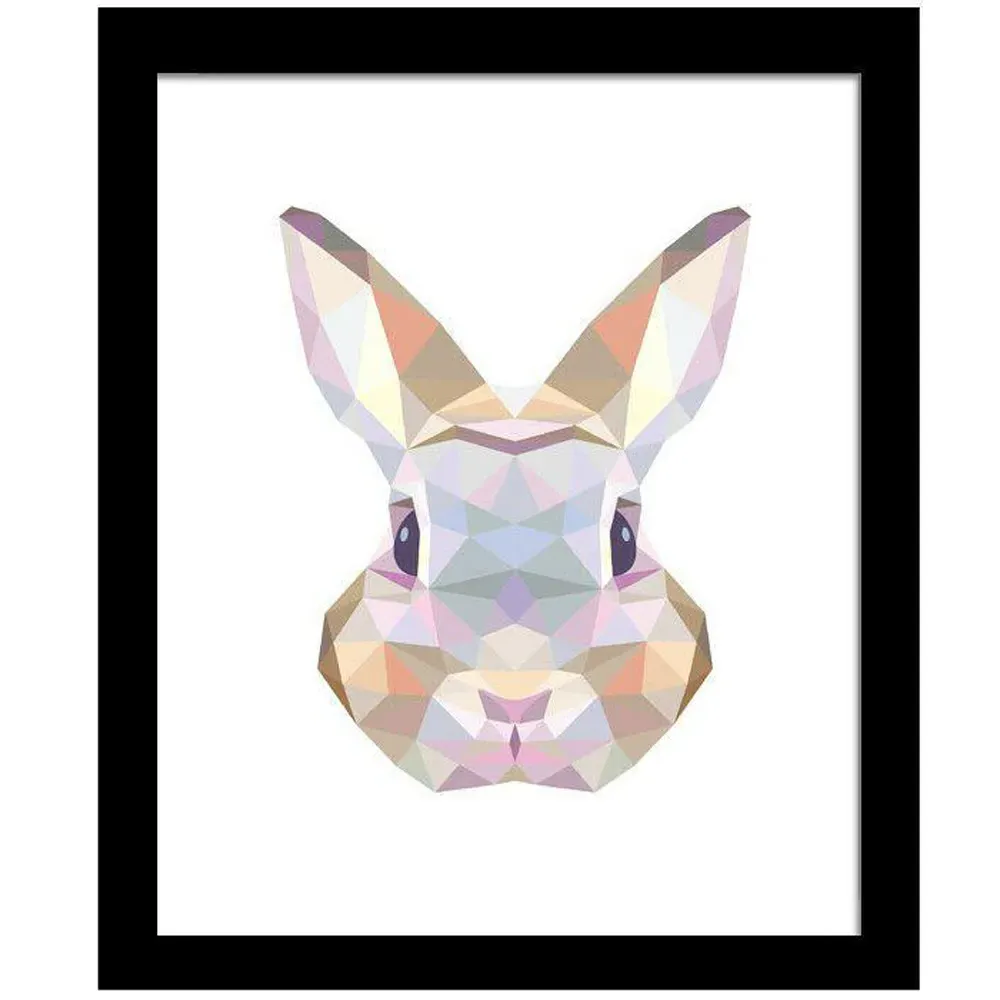 Rabbit Canvas Art Print - Multi image