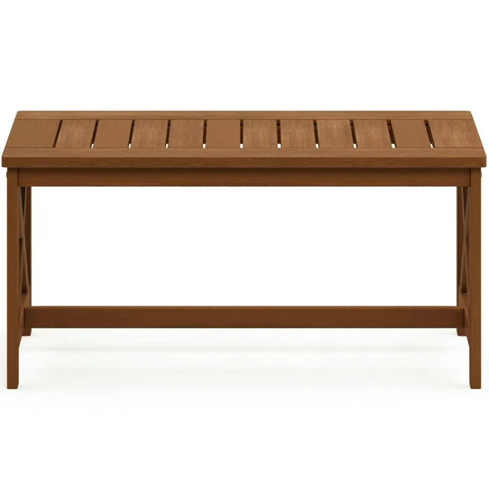 Tioman X Leg Coffee Table - Brown, Hardwood