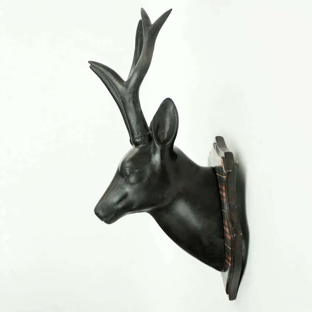 Walplus Elk Head Wall Art Decoration - Brown