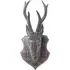 Walplus Elk Head Wall Art Decoration - Brown