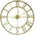 Walplus Round Wall Clock - Gold