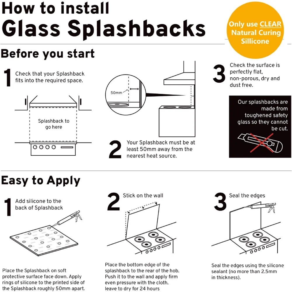 Cockapoo Dog Splashart Glass Kitchen Splashback - Multi