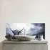 Highland Cow Dark Night Glass Bathroom Splashback - Multi