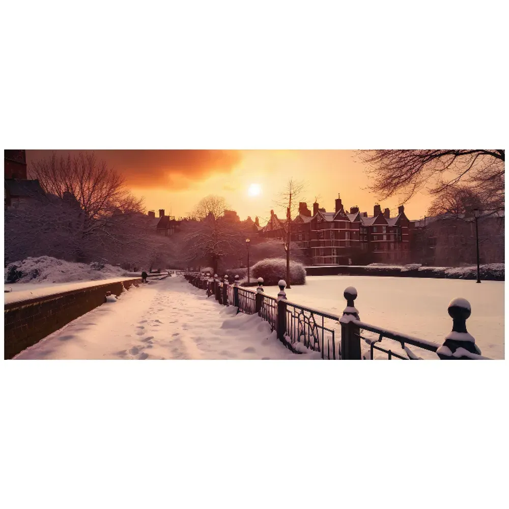 London Walk Bathroom Splashback - Multi