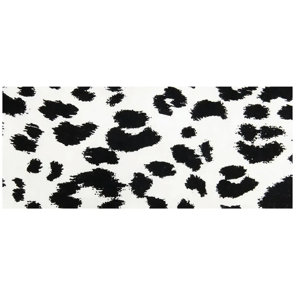 Warren Reed Black Leopard Print Glass Bathroom Splashback - Multi