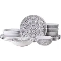 16 Piece Dinner Set - White, Stoneware