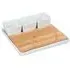 5 Piece Cheese Platter - White, Porcelain