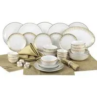 50pc Dinner Set - Gold