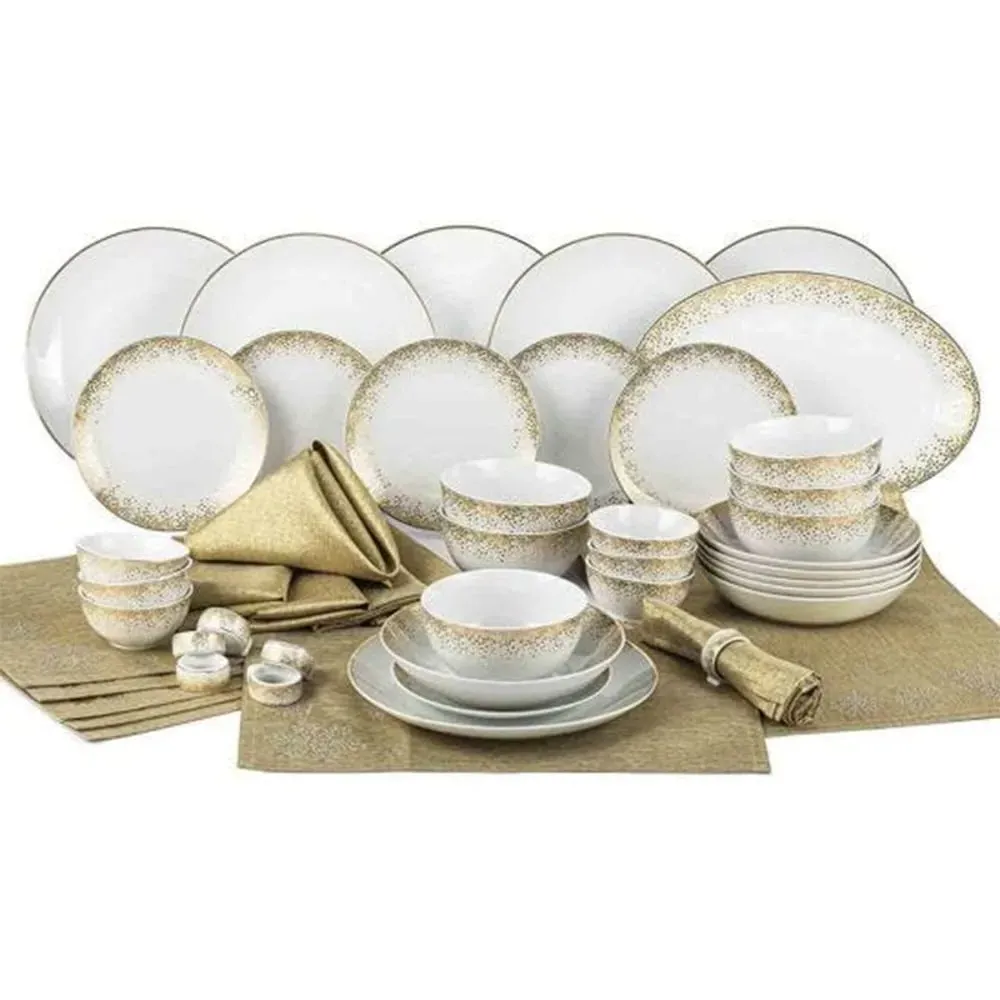 50pc Dinner Set - Gold image