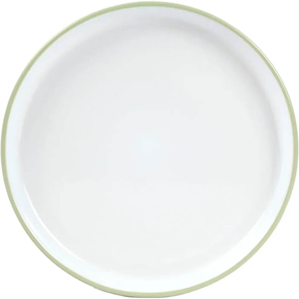 Dual Tone Pastel 16 Piece Dinner Set - Green