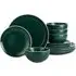 Emerald Green 12 Piece Dinner Set - Green