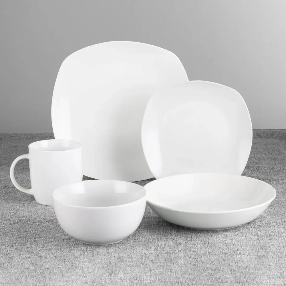Everyday 30 Piece Dinner Set - White