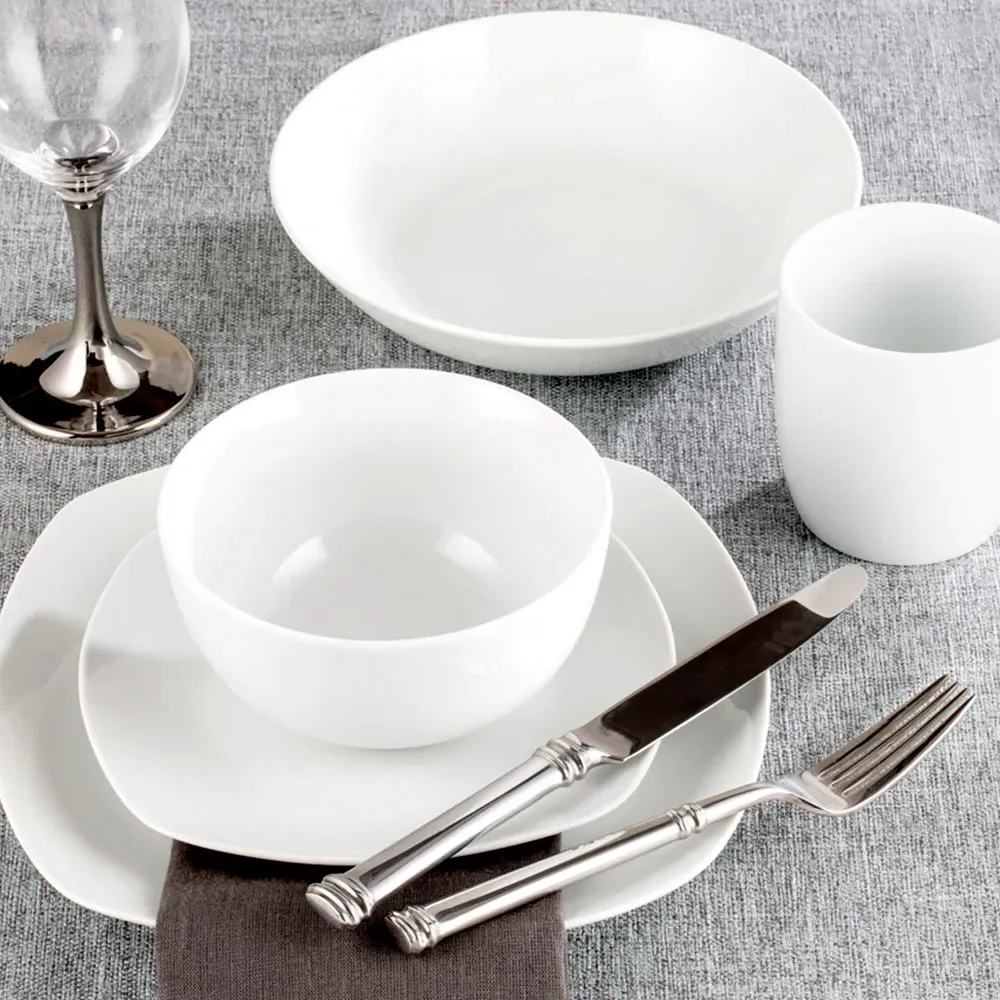 Everyday 30 Piece Dinner Set - White