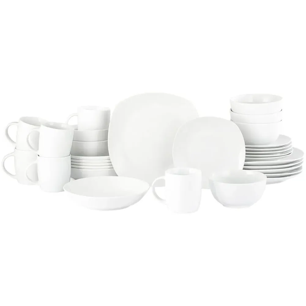 Everyday 30 Piece Dinner Set - White