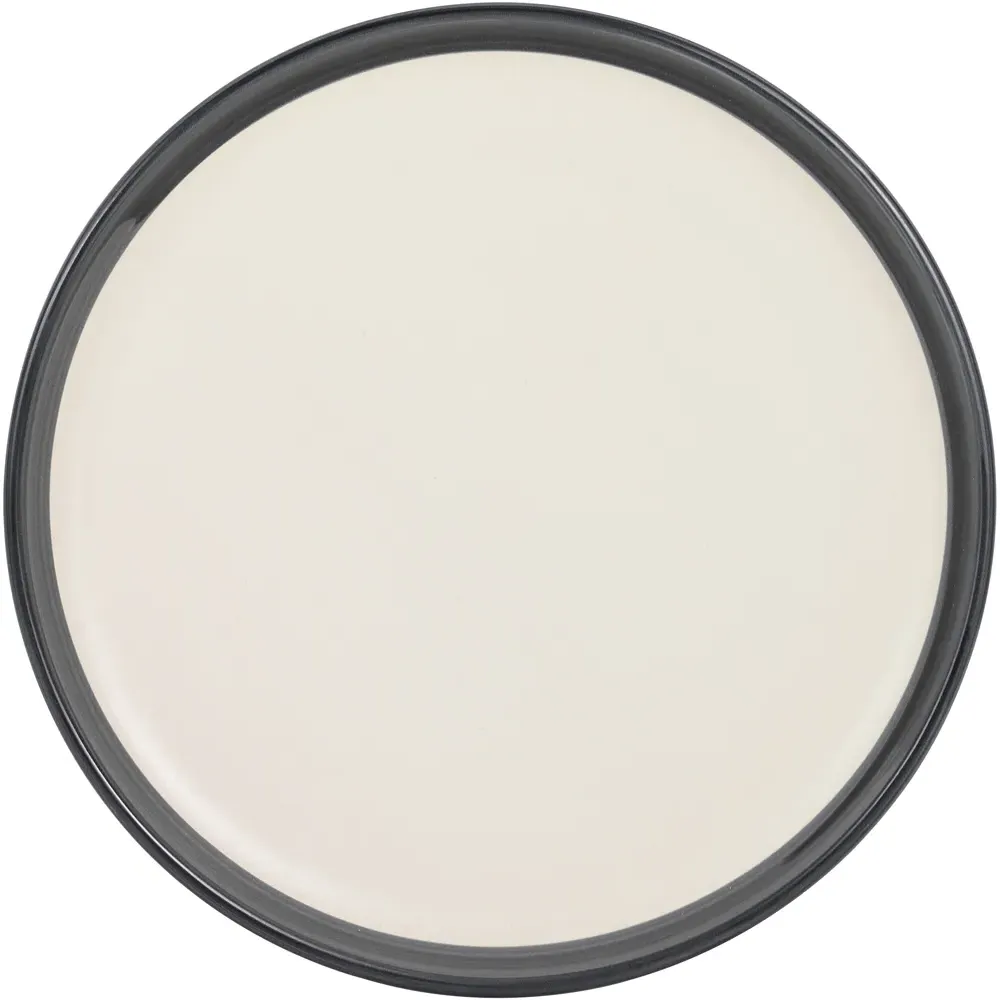 Hand Brush 16 Piece Dinner Set - White, Stoneware