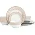 Mosaic Porcelain 12 Piece Dinner Set - Multi