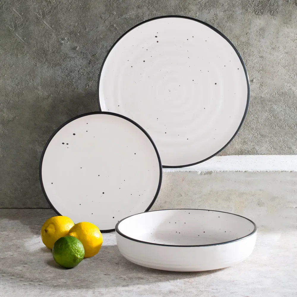 Speckle 12 Piece Dinner Set - Multi