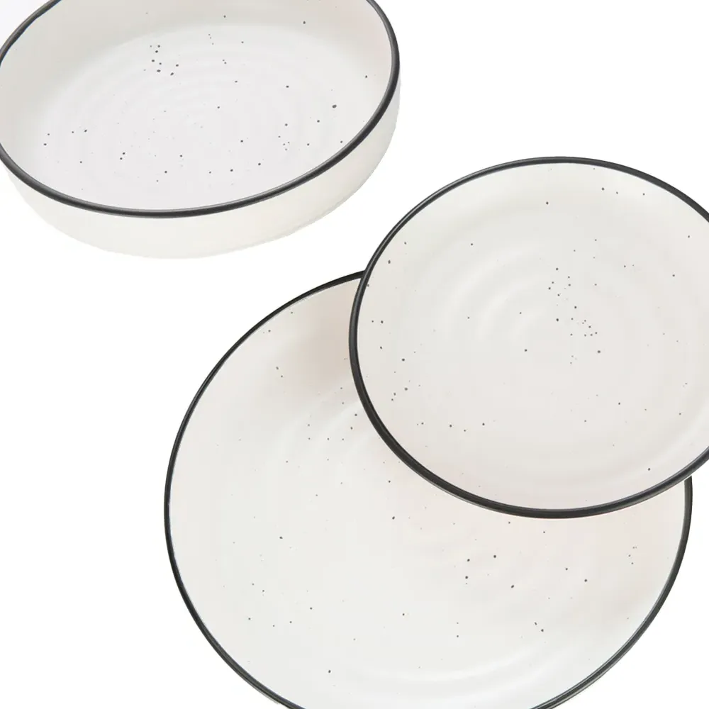 Speckle 12 Piece Dinner Set - Multi