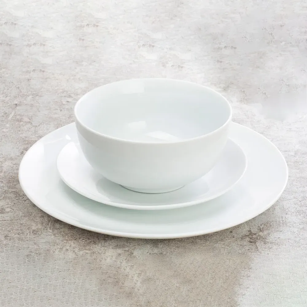 Vermont 18 Piece Dinner Set - White