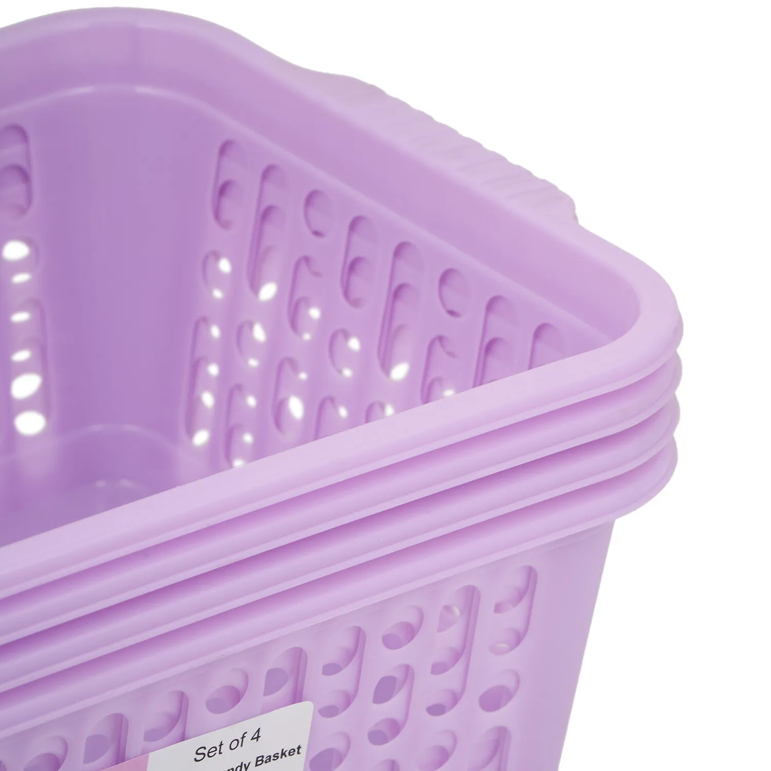 Medium Handy Basket 4 Pack - Orchid Bloom