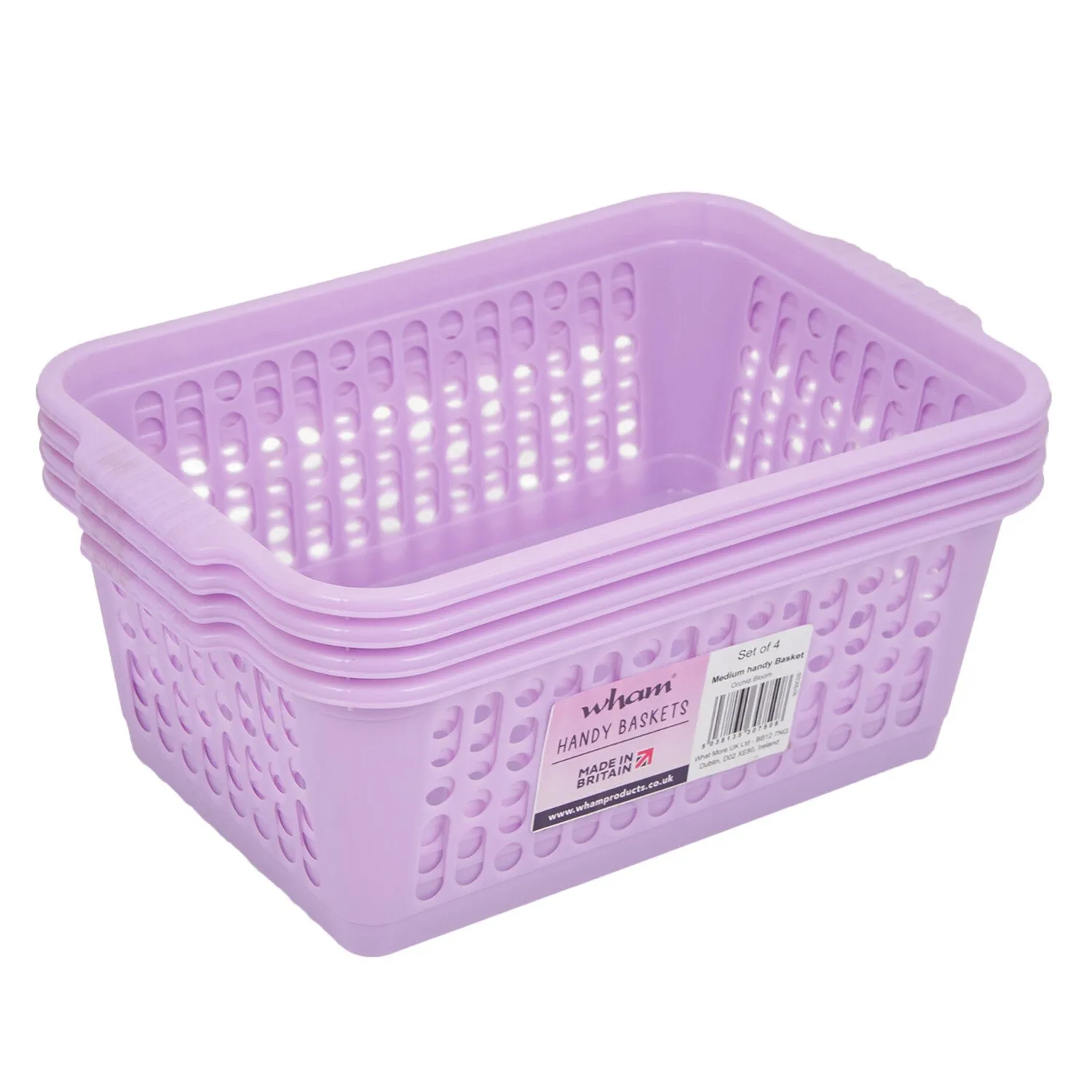 Medium Handy Basket 4 Pack - Orchid Bloom