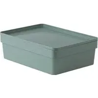 Opaque A4 Storage Box Shallow - Sage