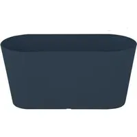 Studio Oval Trough Planter - Navy