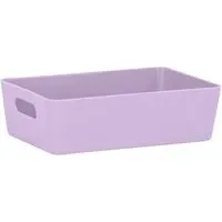 Studio Storage Basket with Handles - Lilac