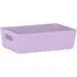 Studio Storage Basket with Handles - Lilac