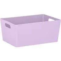 Studio Storage Basket with Handles - Lilac