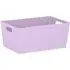 Studio Storage Basket with Handles - Lilac