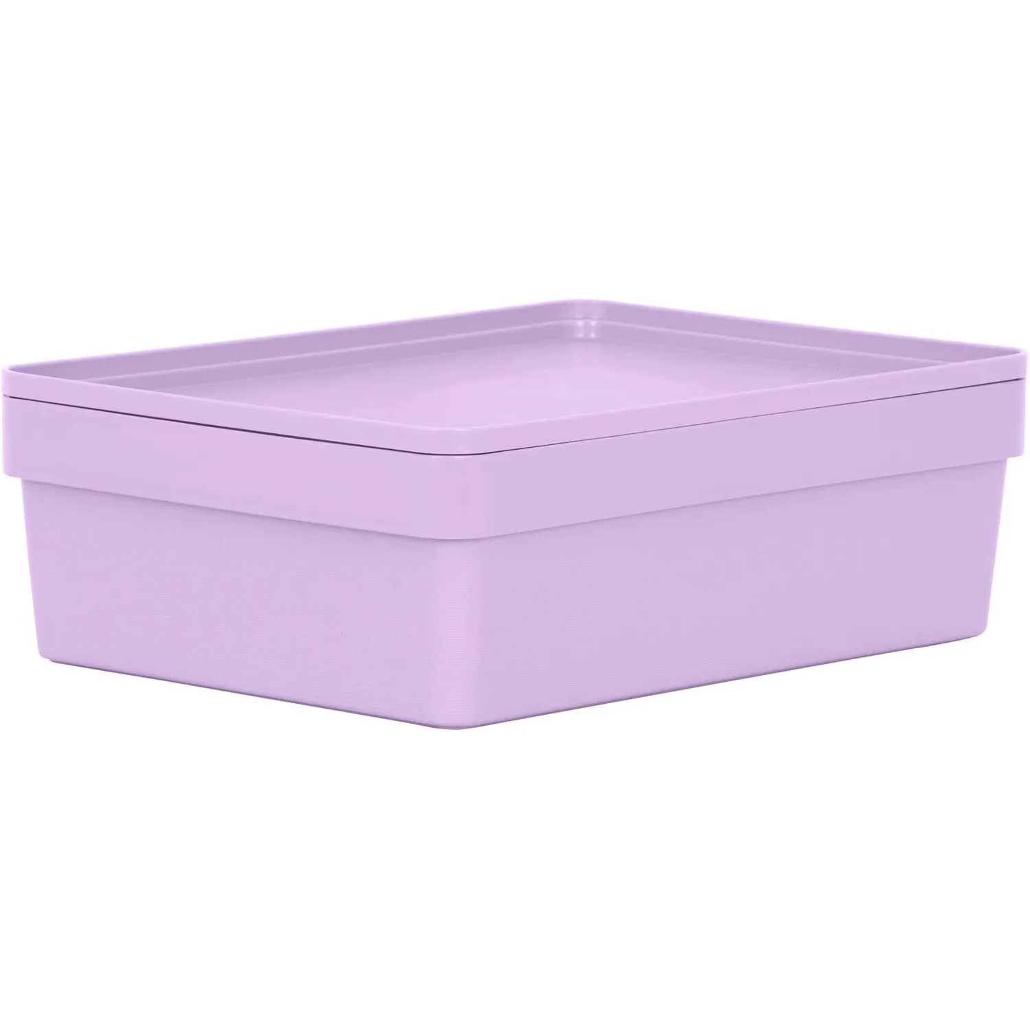 Studio Storage Box with Lid - Lilac
