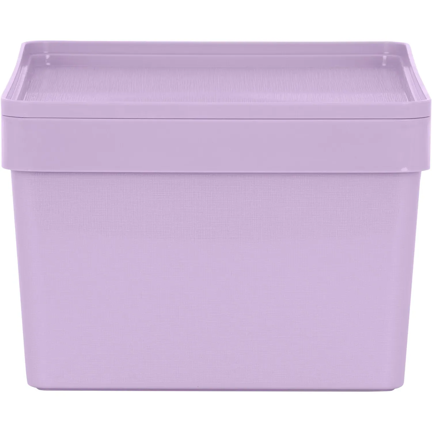 Studio Storage Box with Lid - Lilac