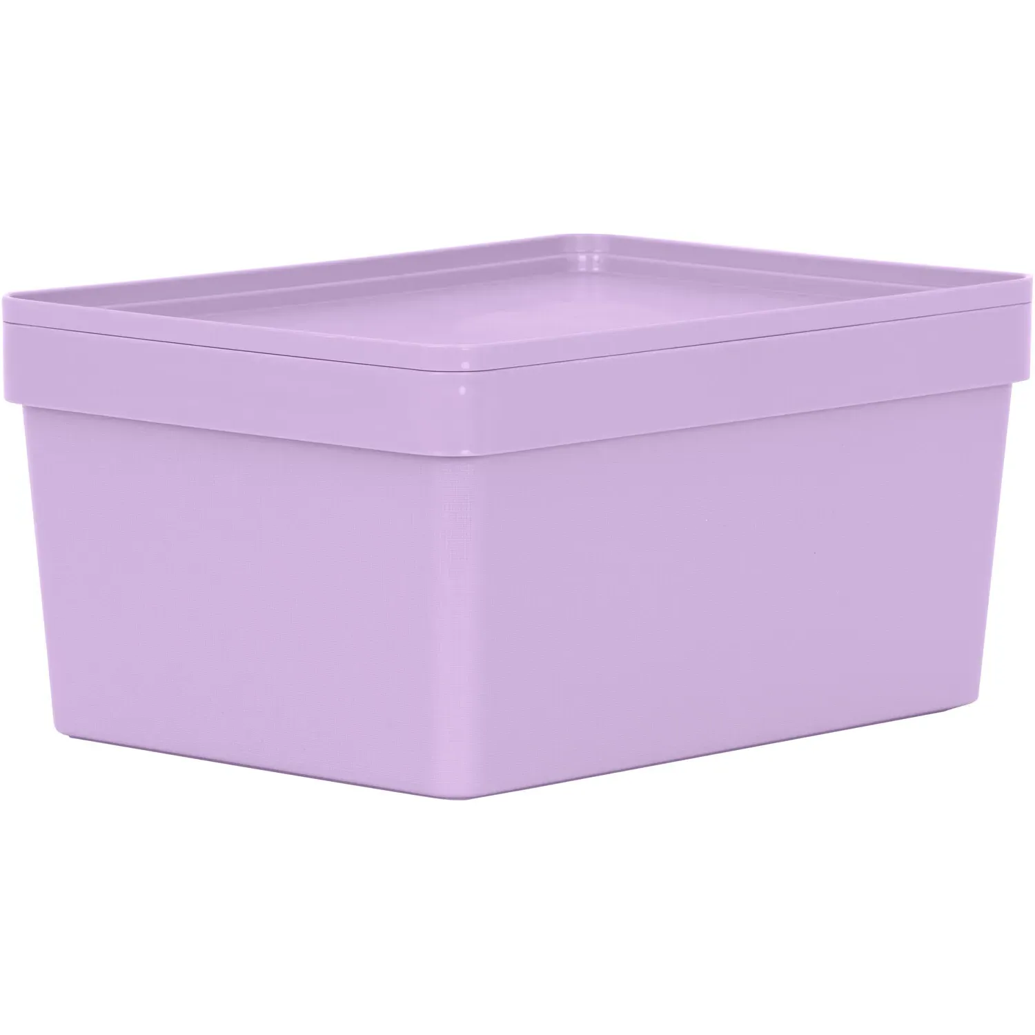 Studio Storage Box with Lid - Lilac
