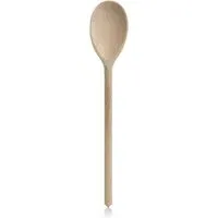 30cm Wooden Spoon - Cream, Waxed Beech