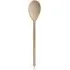 30cm Wooden Spoon - Cream, Waxed Beech