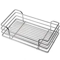 Chrome Pullout Basket 1000mm - Silver