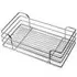 Chrome Pullout Basket 500mm - Silver
